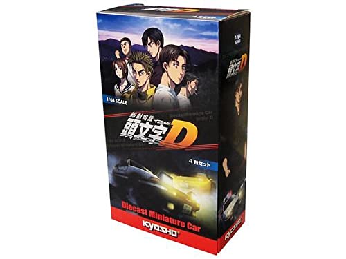 Amazon | 京商 頭文字D 新劇場版 限定品 4台セット 1/64 ミニカー ...